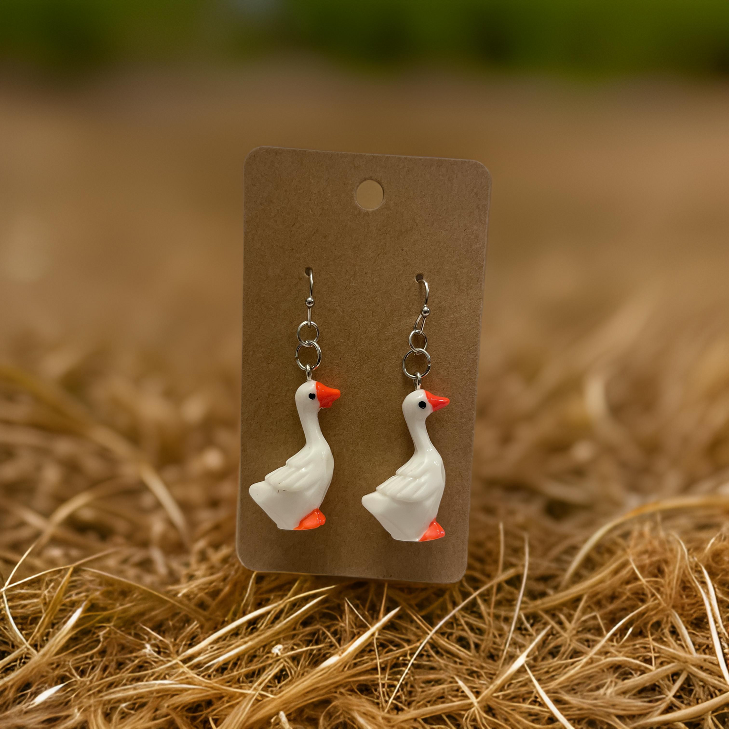 Geese Goose Earrings