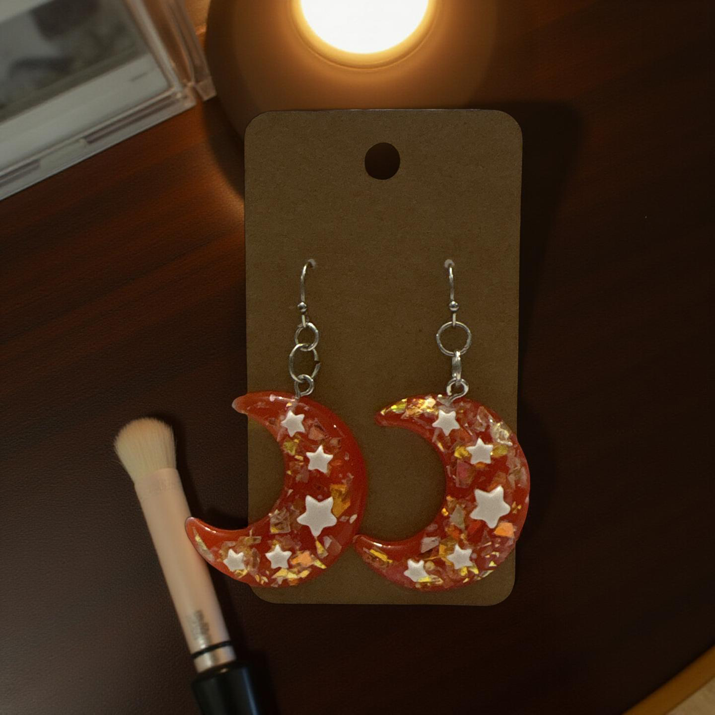 Starry Moon Earrings