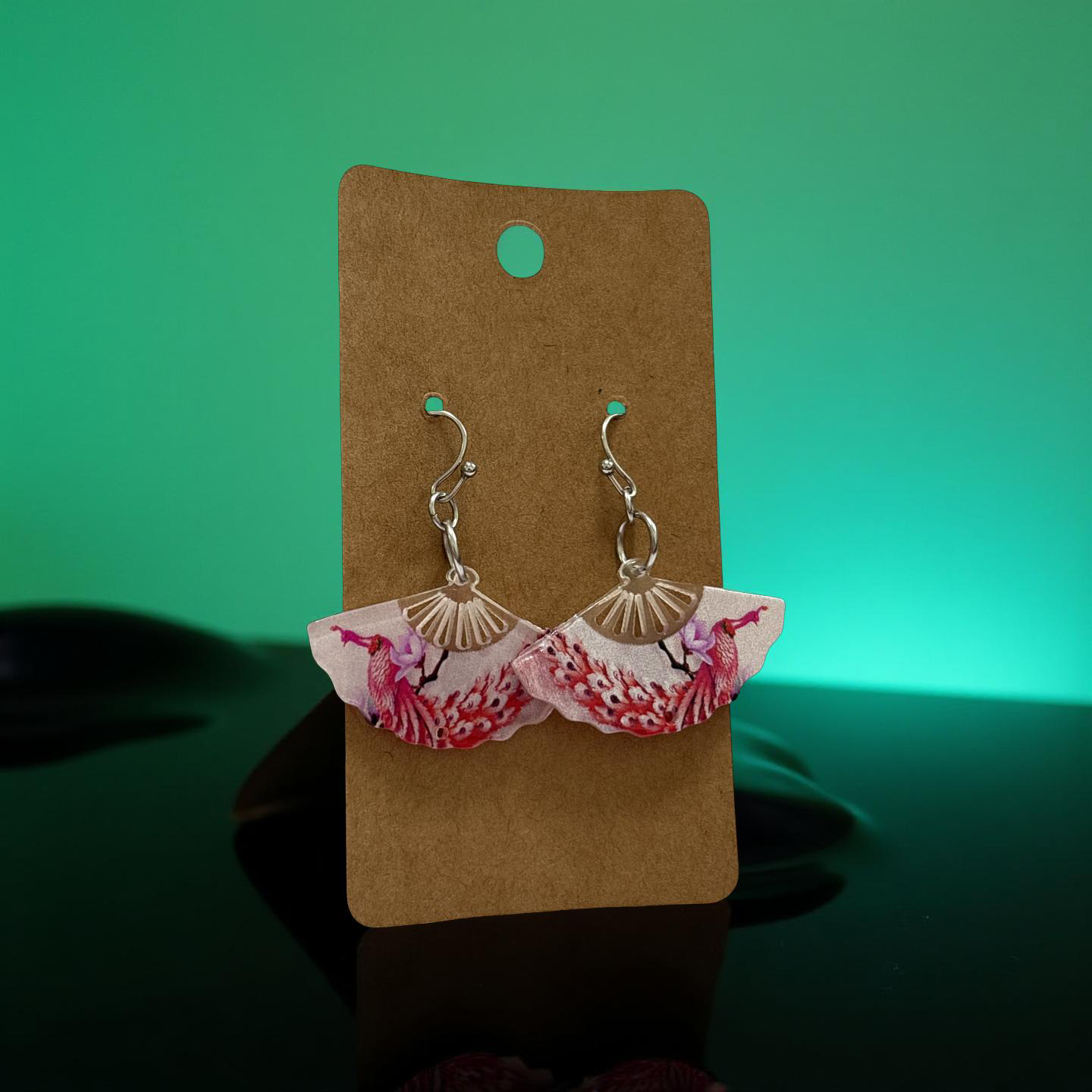 Fanned out earrings