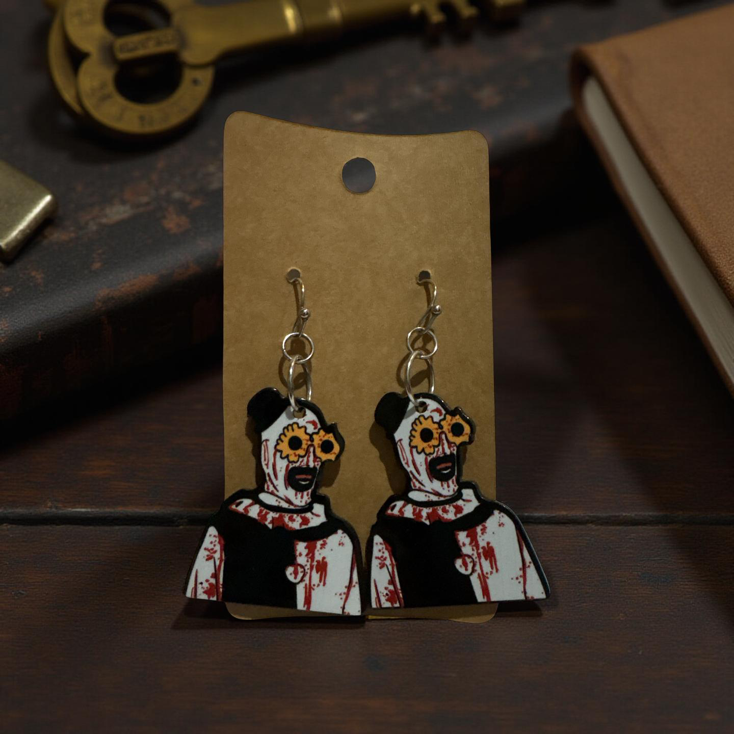 Terrified Art Addict Earrings