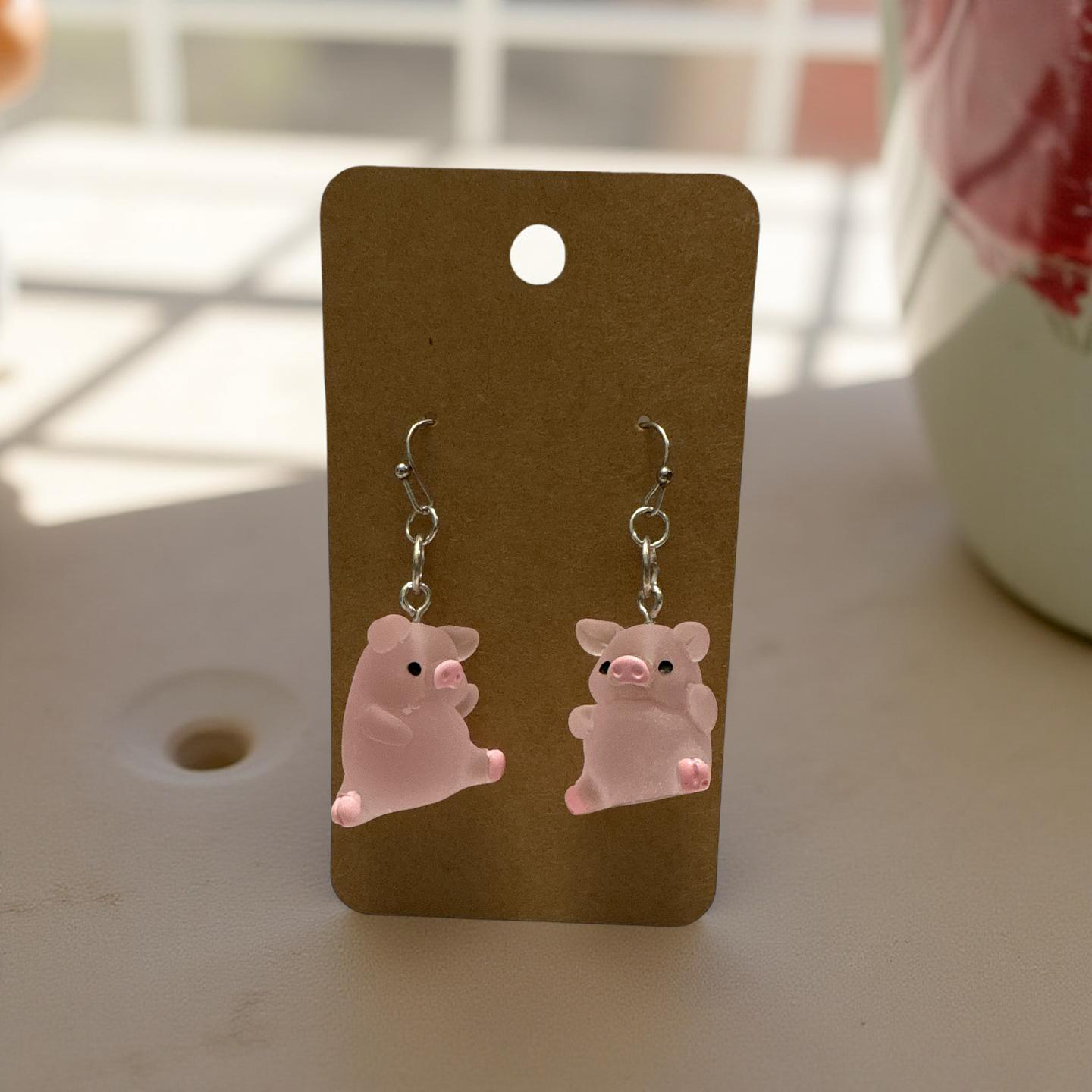 Get Piggy With It Earrings