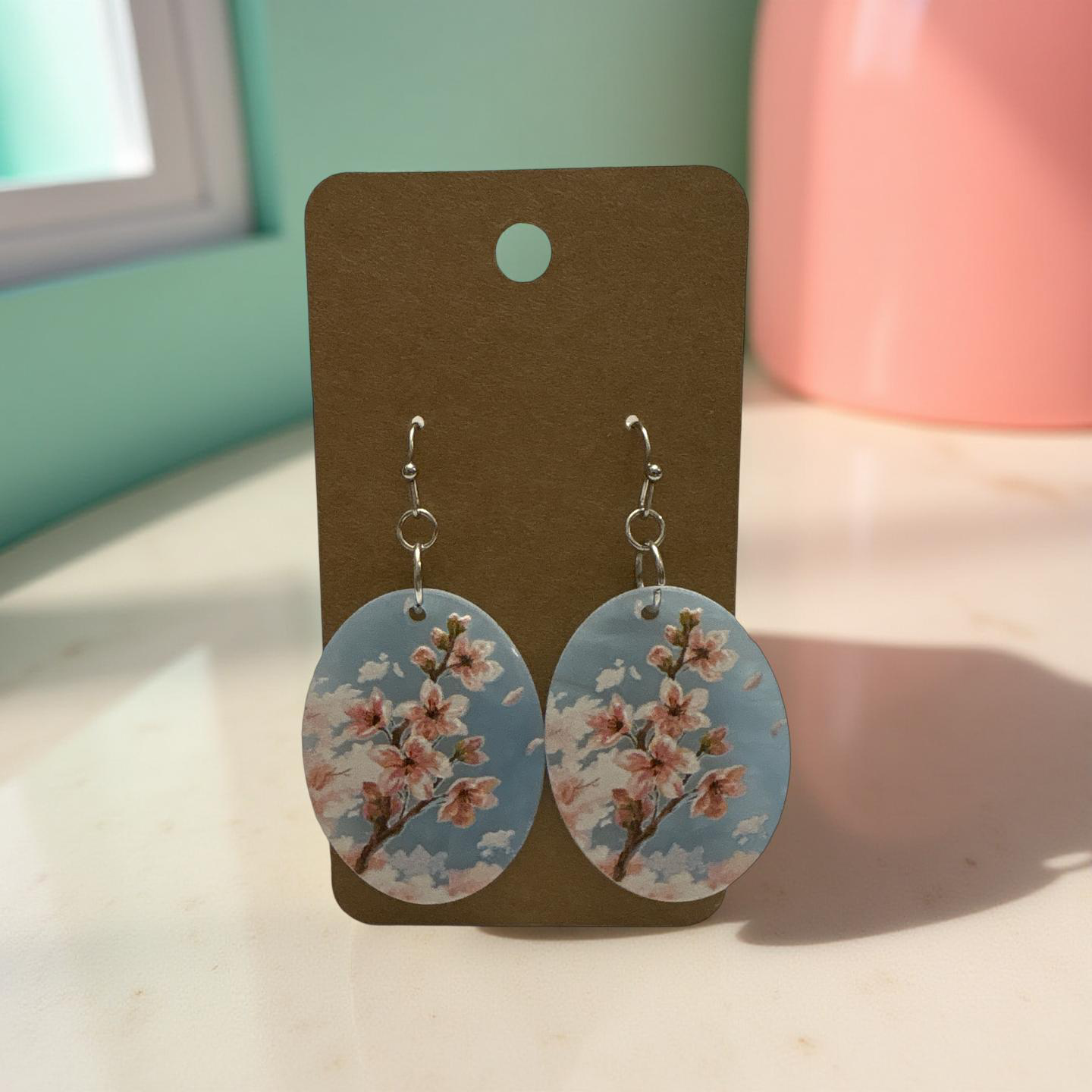 Painted Field Earrings