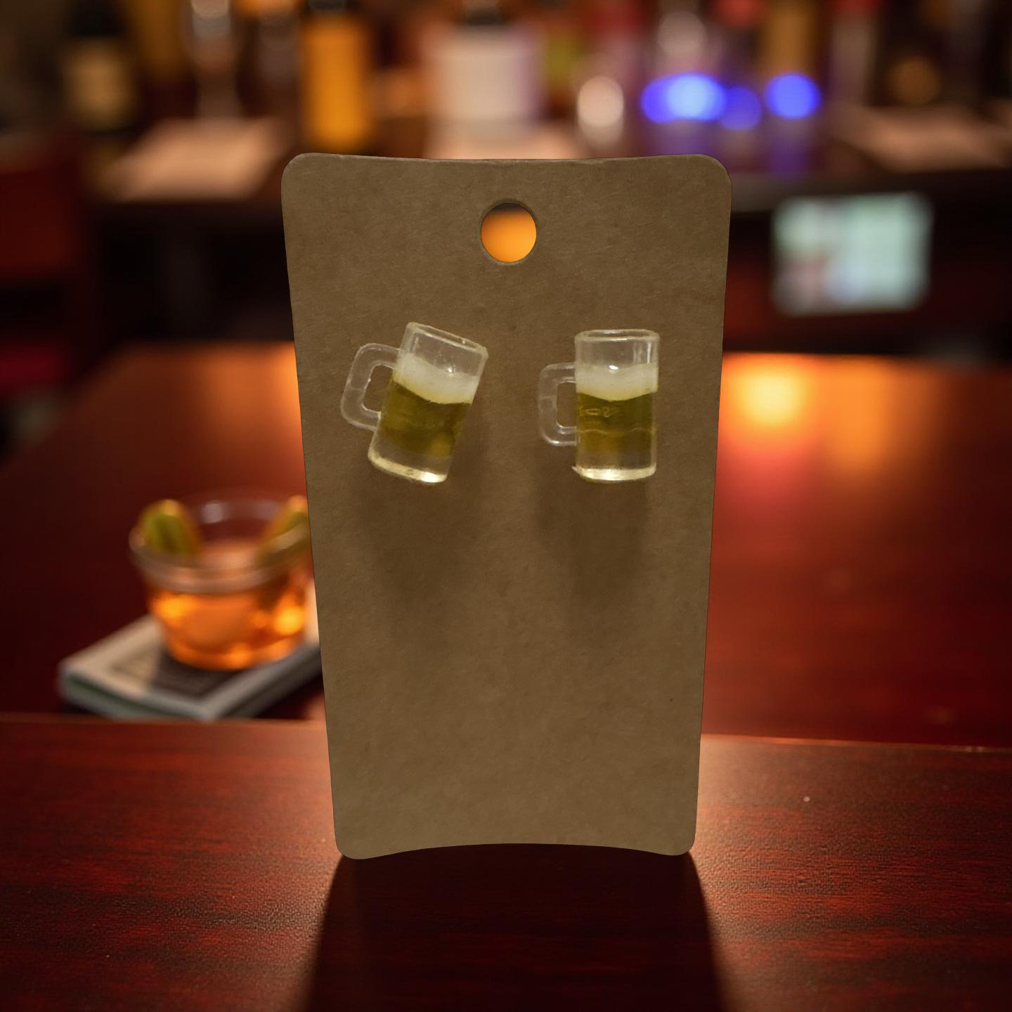 Beer Time Earrings