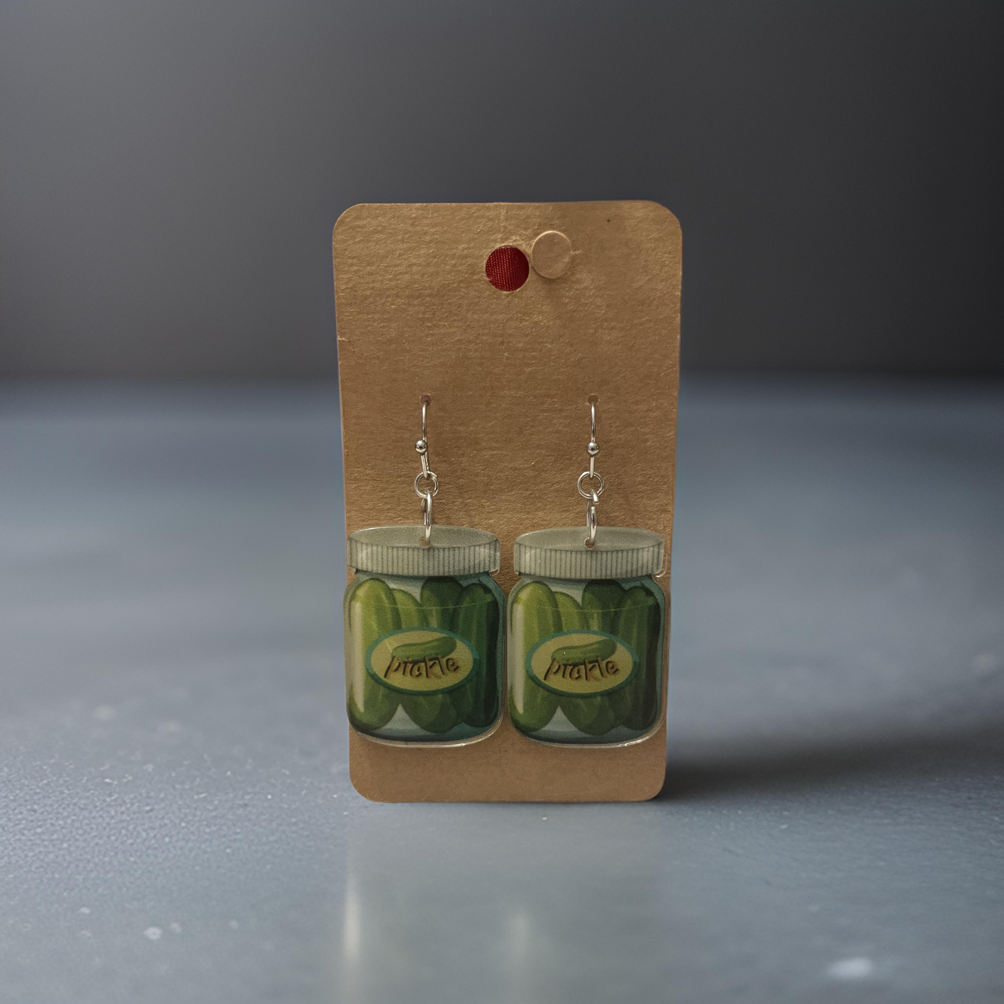Pickle Jar Earrings