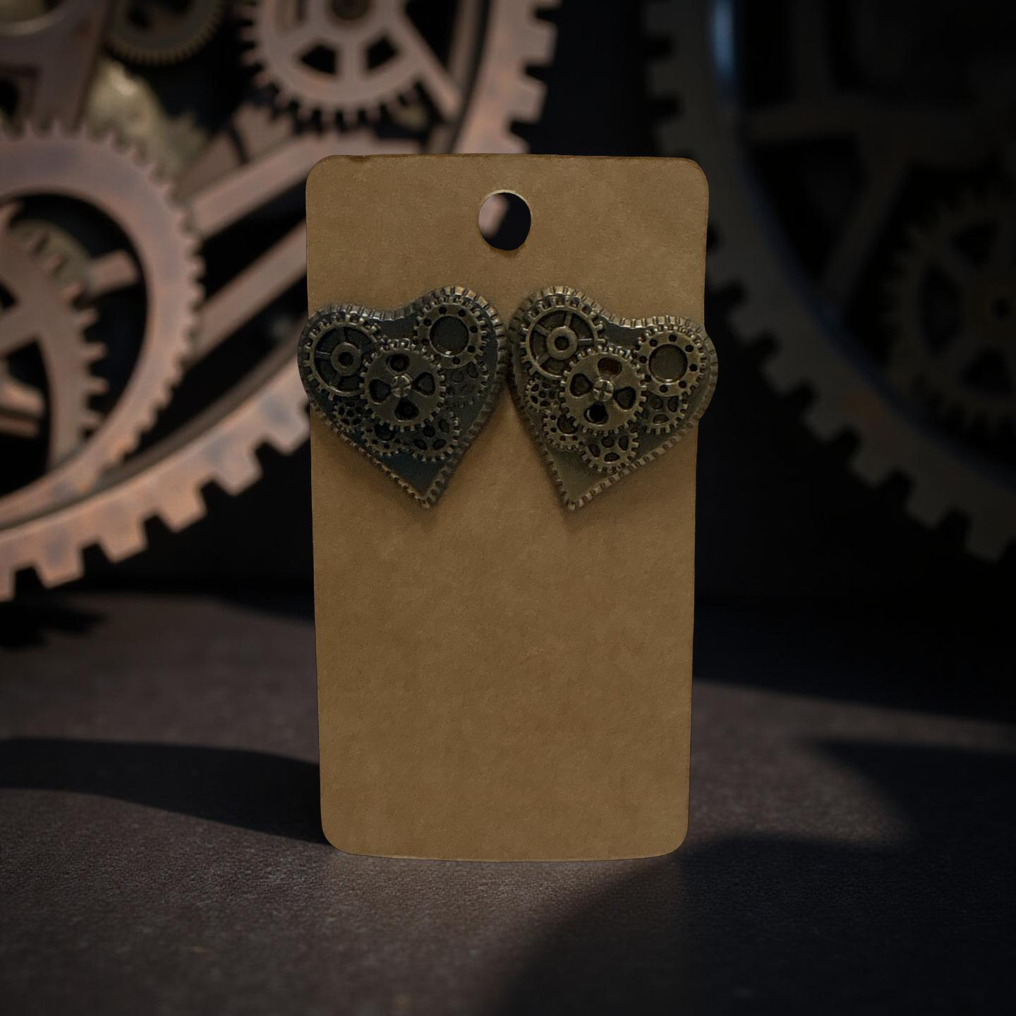 Steam Punk Love 2.0 earrings