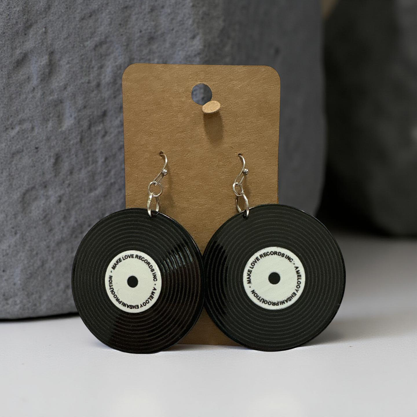 Record Deal Earrings
