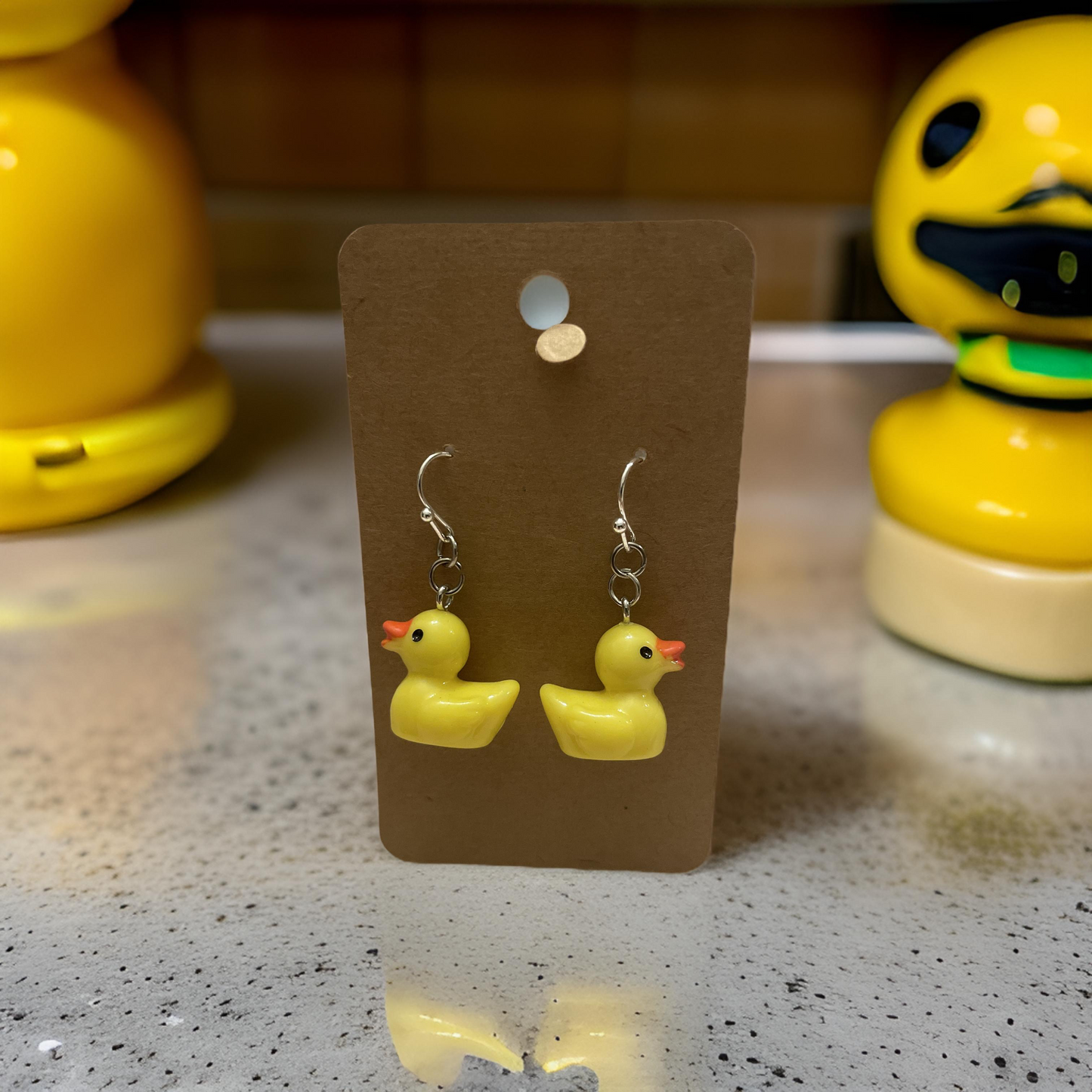 Tiny Duckie Earrings