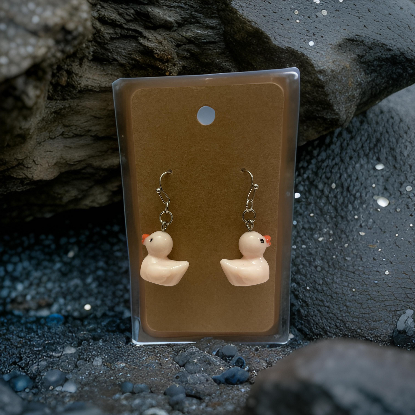 Tiny Duckie Earrings