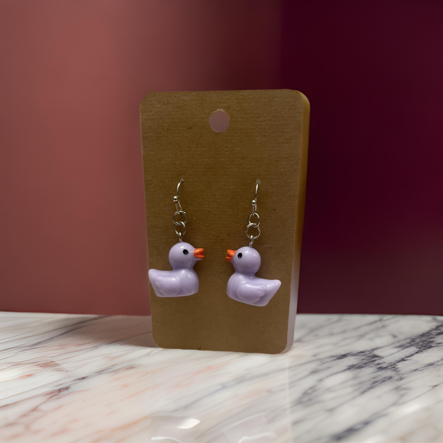 Tiny Duckie Earrings