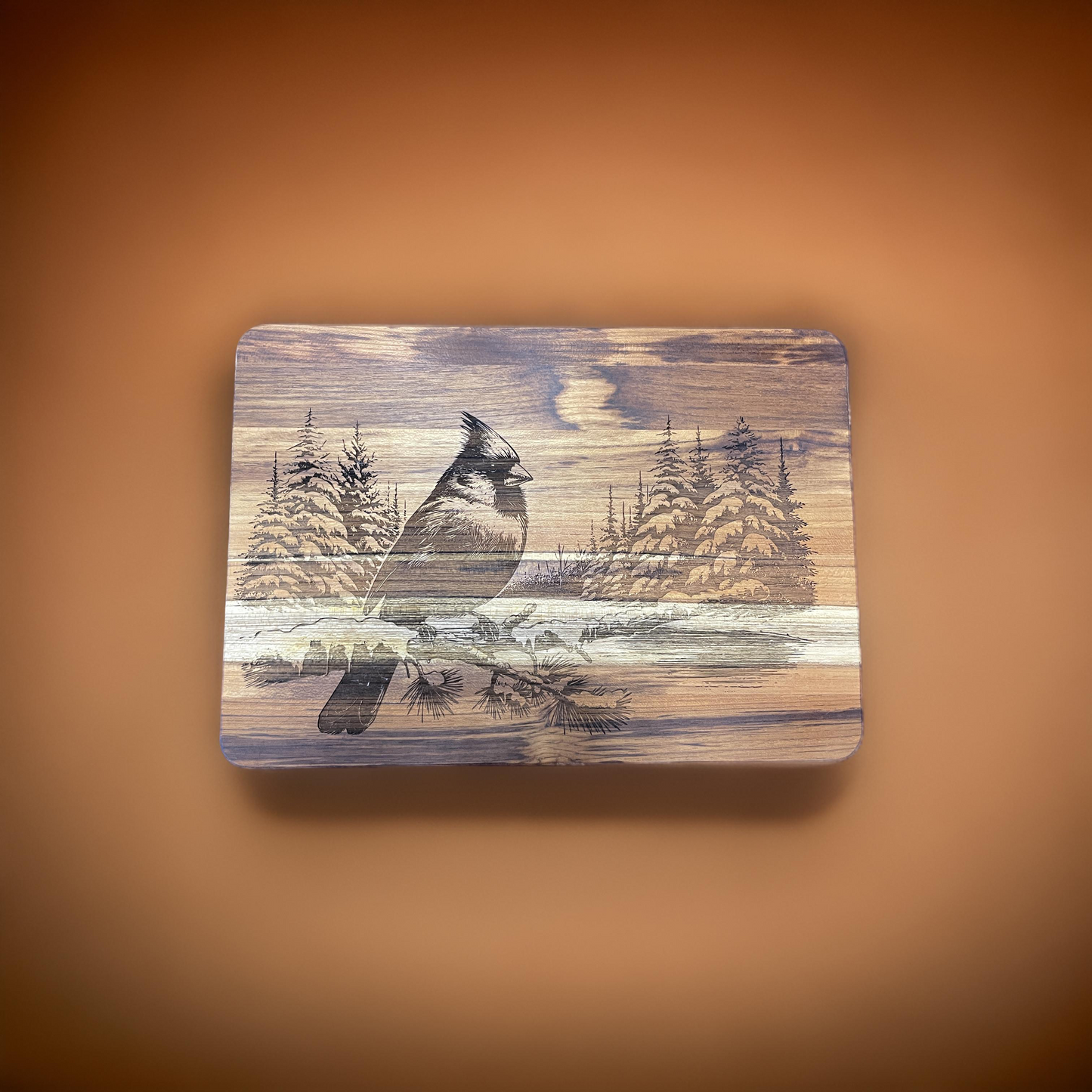 The Cardinal Cutting Board