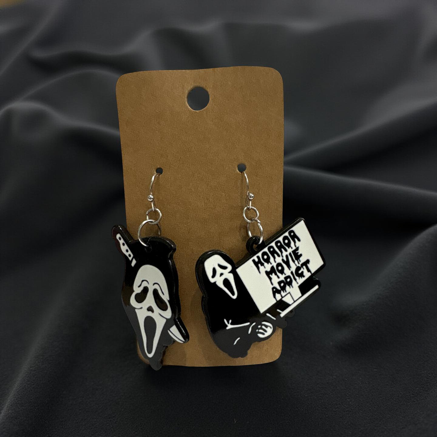 G Face Earrings