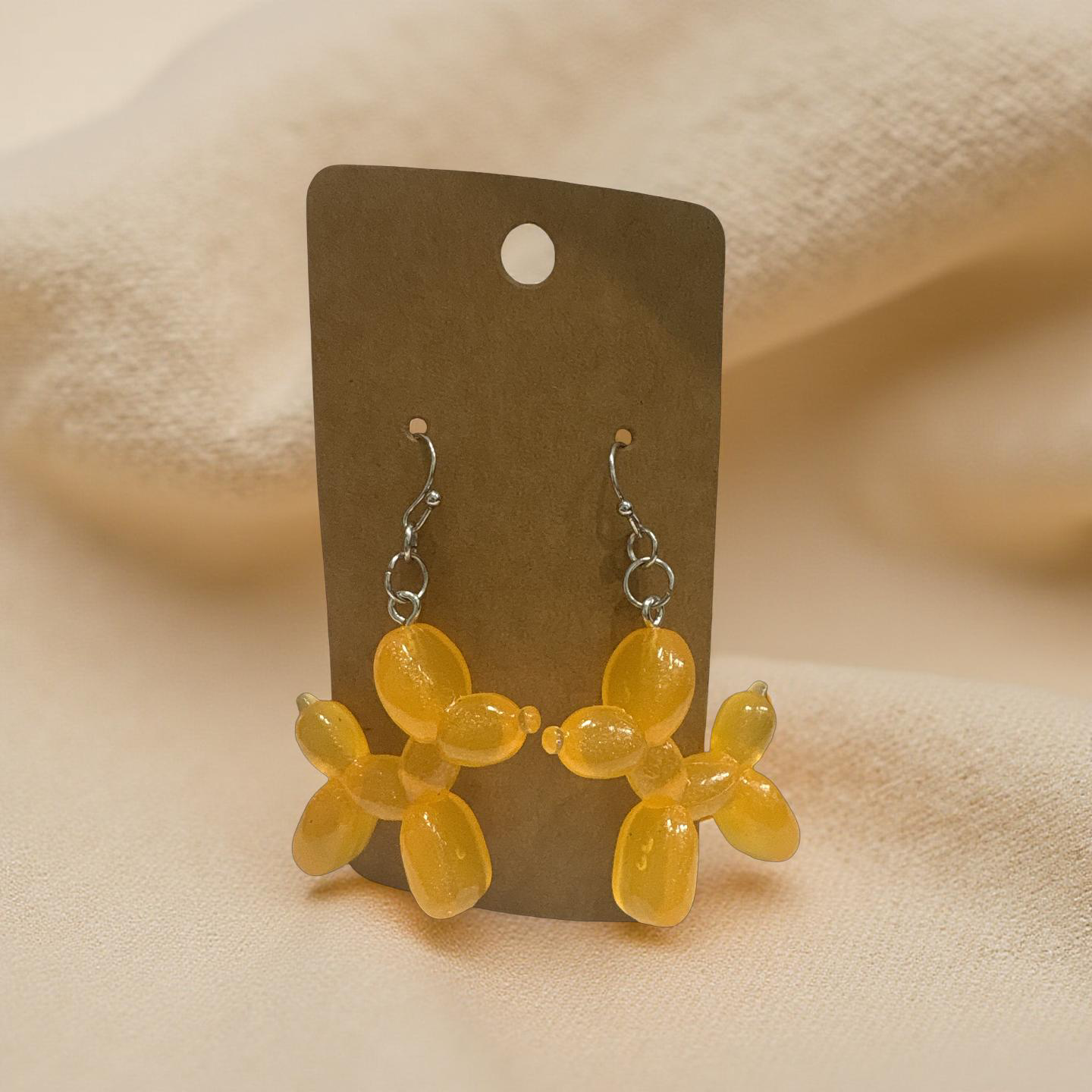 Balloon Dog Earrings