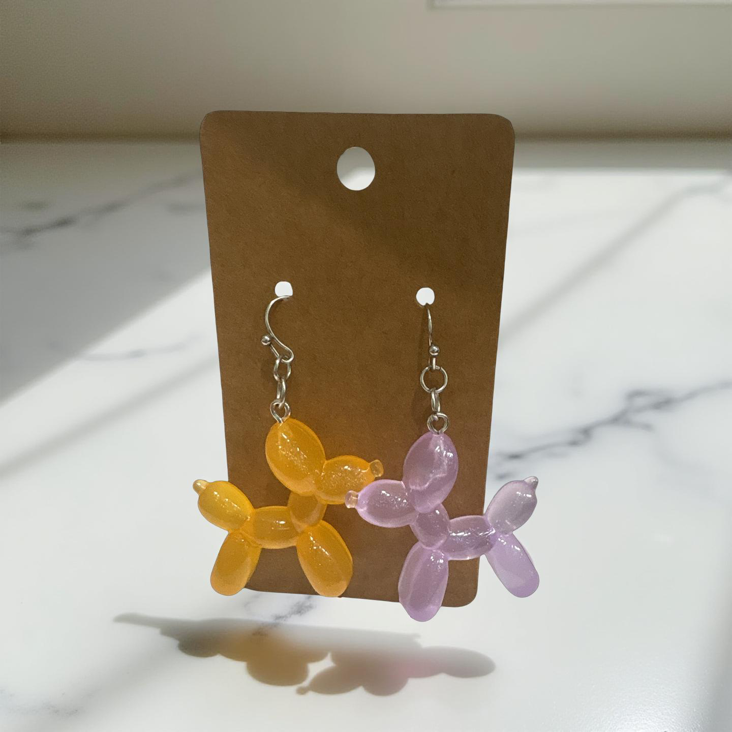 Balloon Dog Earrings