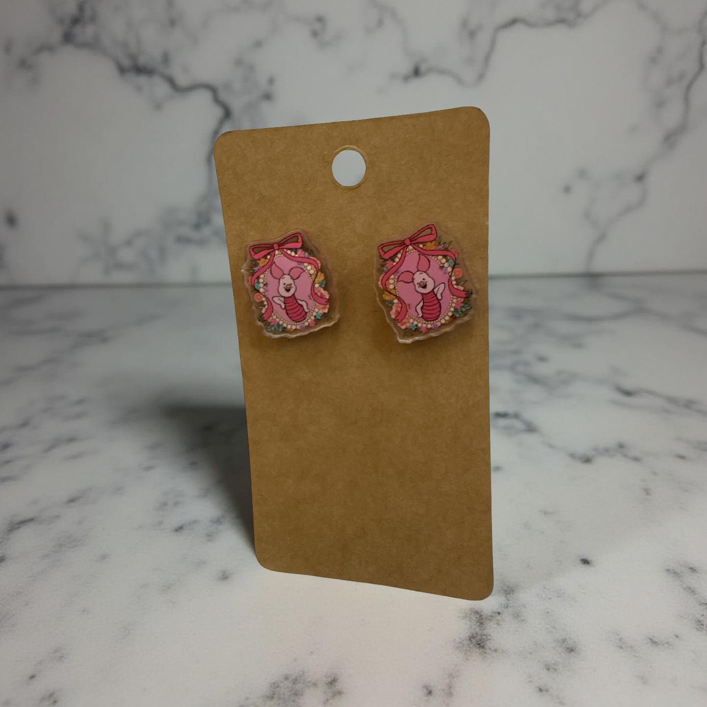 Character Bow Earrings