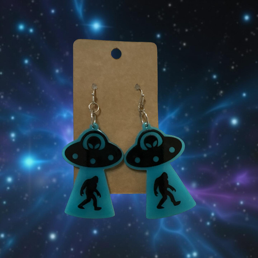 He’s among us earrings
