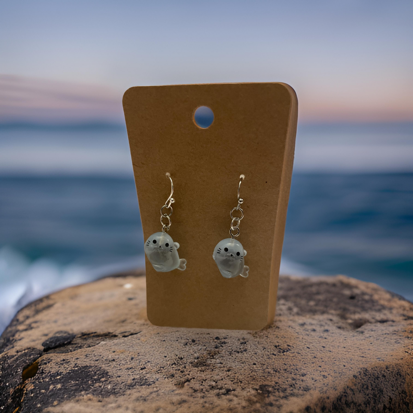 Baby Seal Earrings