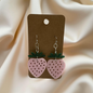 Strawberry Drop Earrings