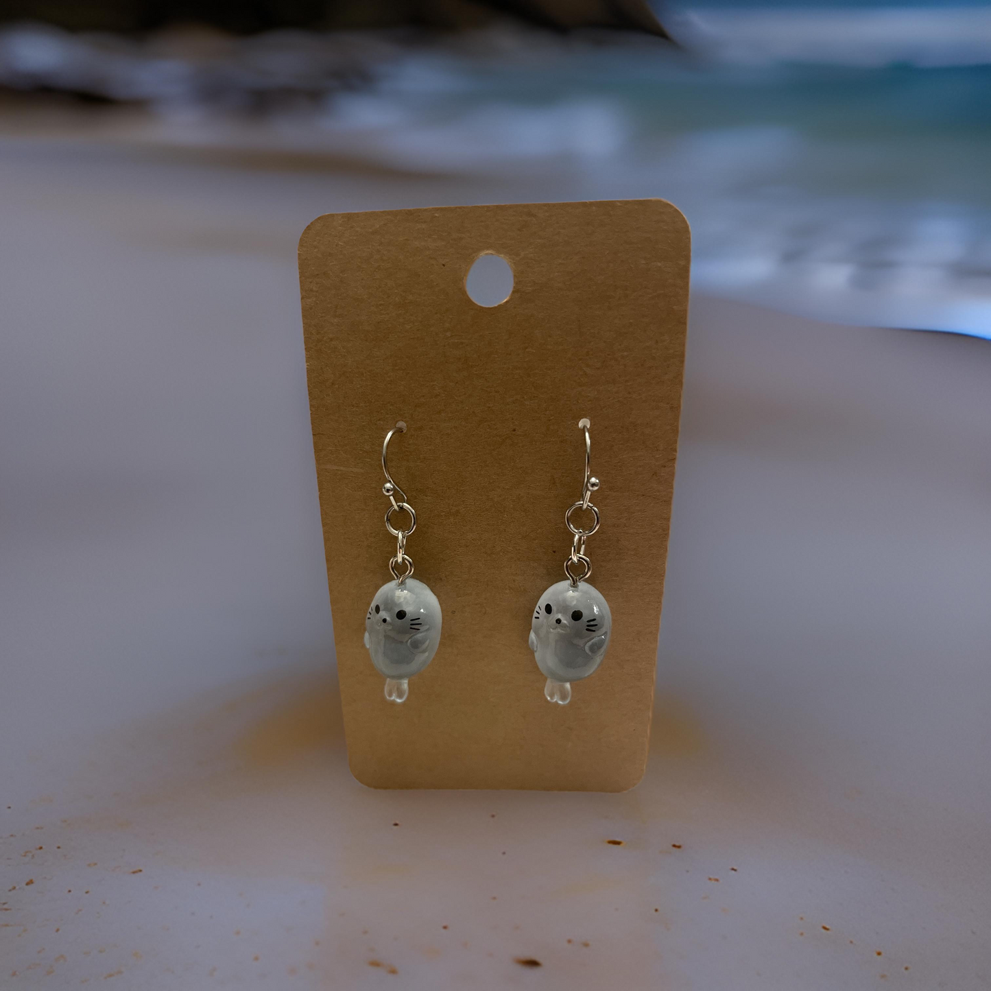 Baby Seal Earrings