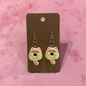 Donut Kitty Earrings