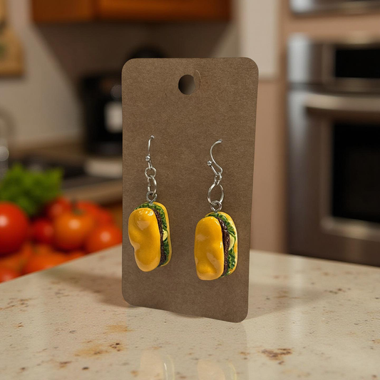 Hoagie Earrings