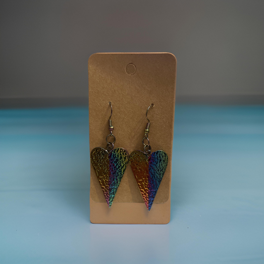 Heart and Dagger Earrings