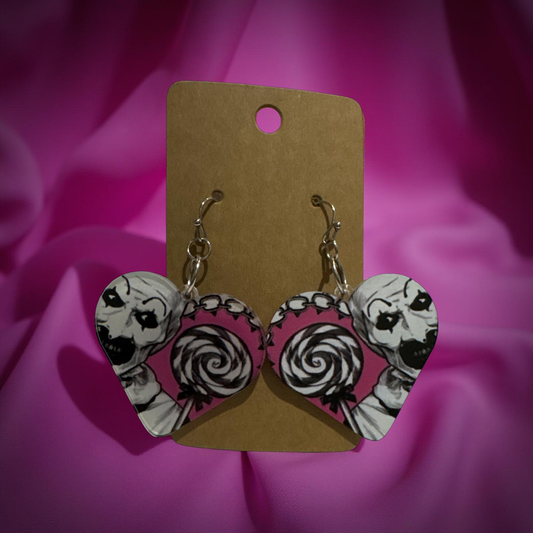 Terrified Art Addict Earrings