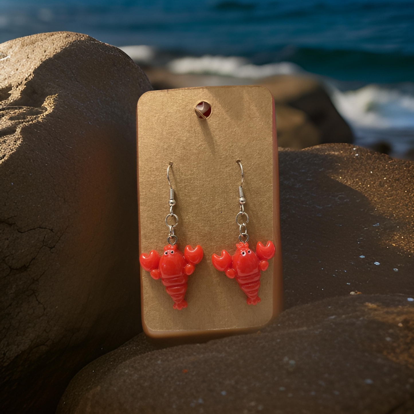 Rock Lobster Earrings