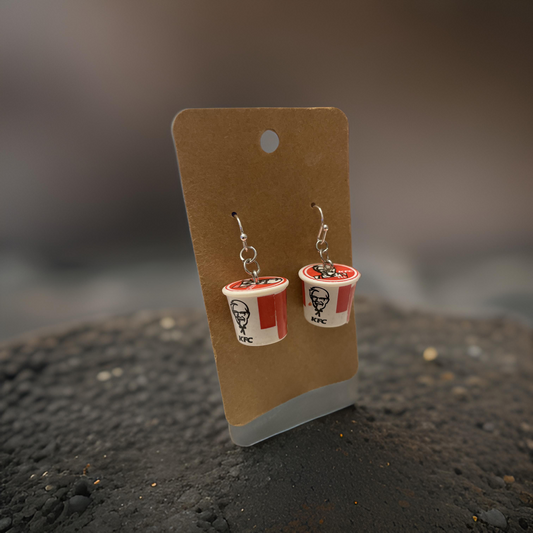 KFC Bucket Earrings