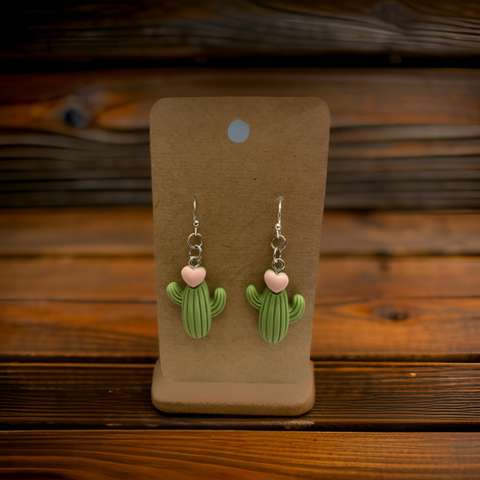 Lovely Cactus Earrings