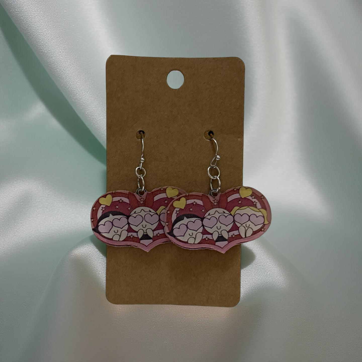 Powerful Puff Girls Earring