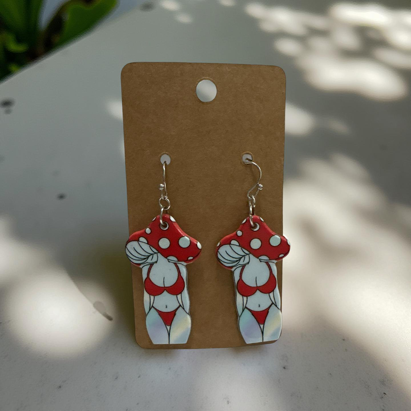 Mushroom Booty Earrings