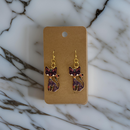 Elegant Kitty Earrings