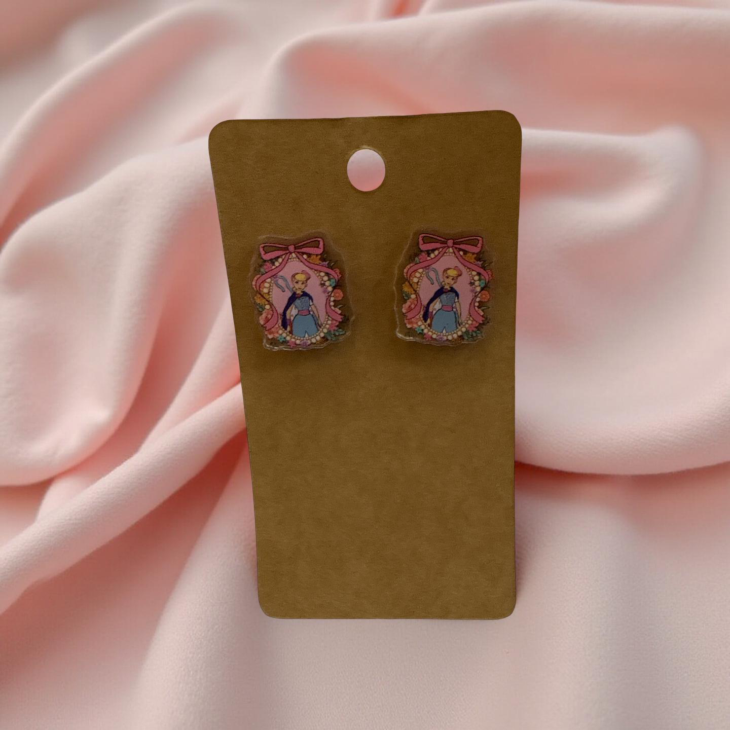 Character Bow Earrings