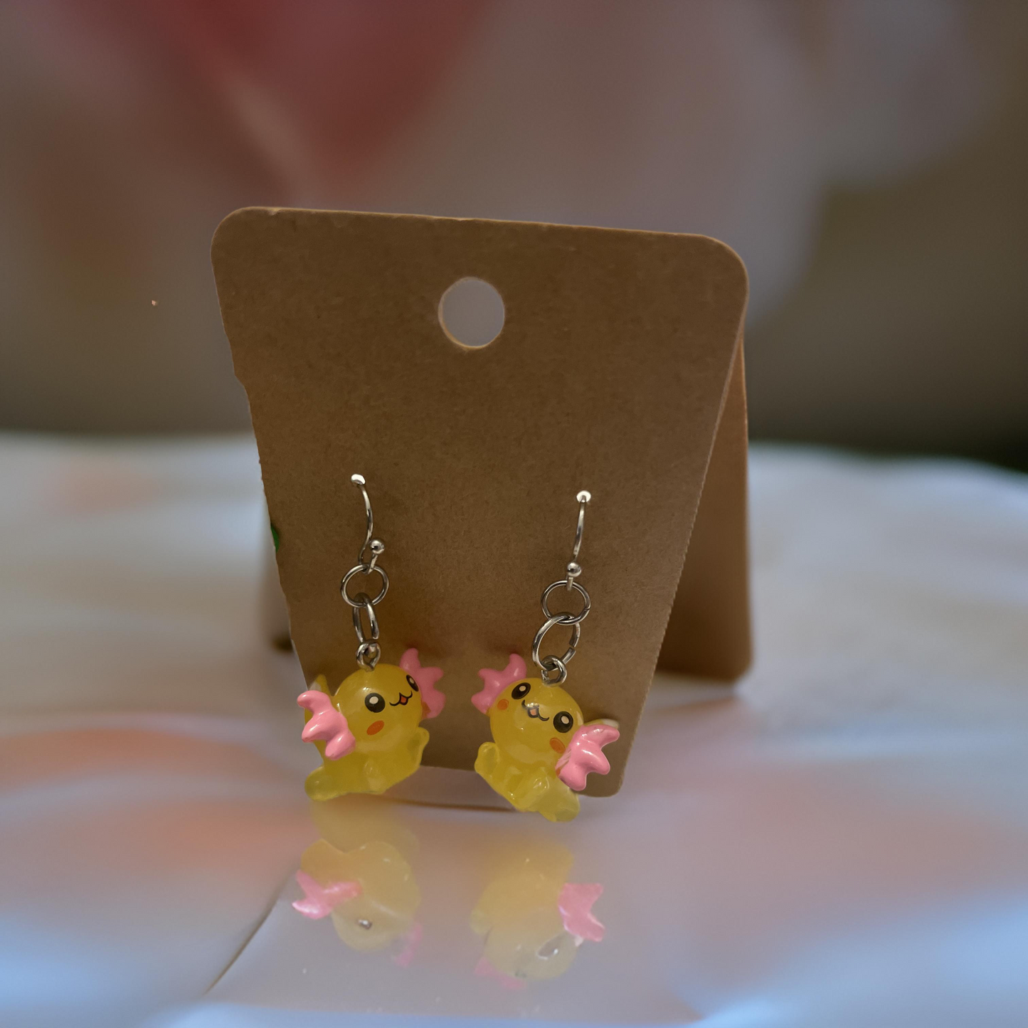 Axolotl Earrings