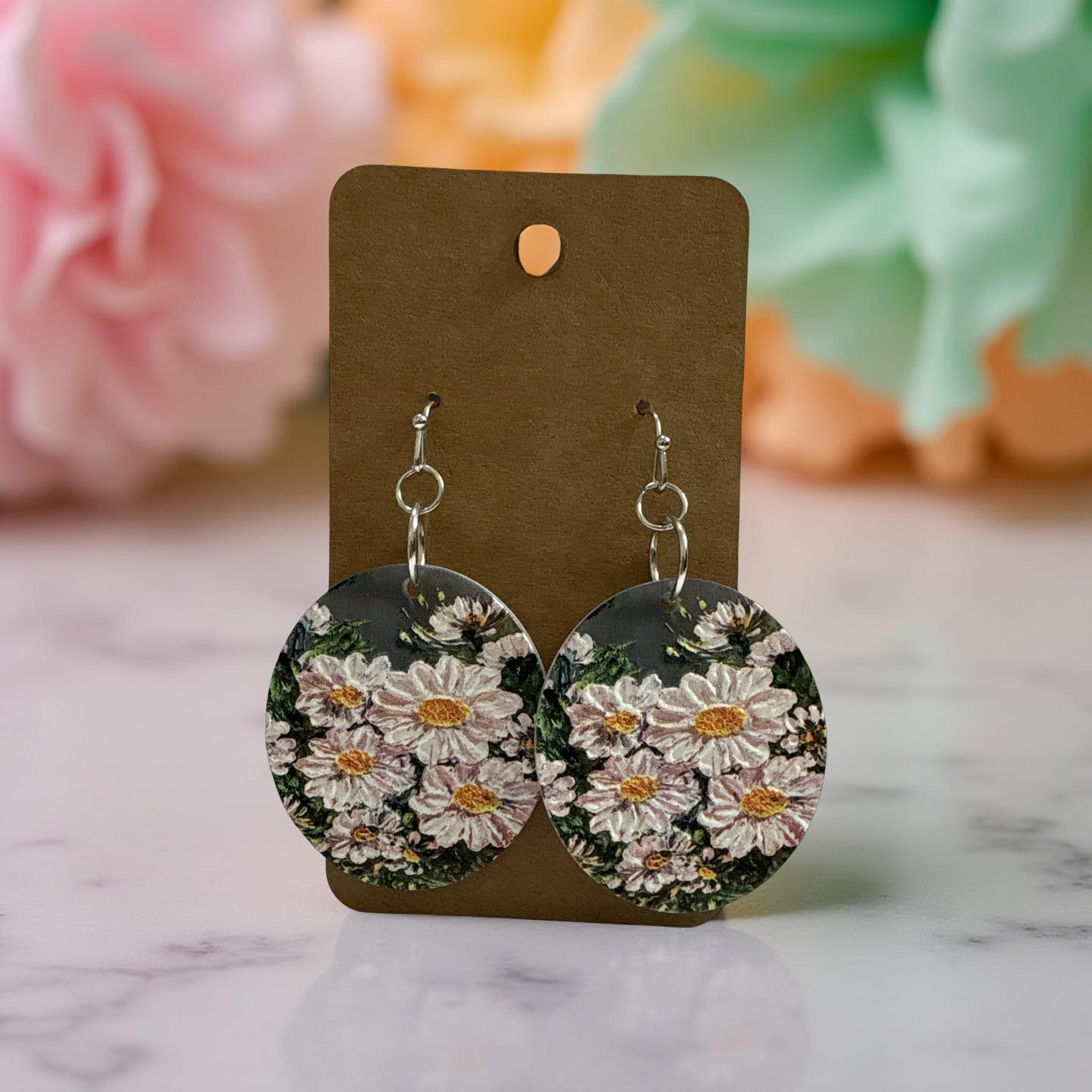 Moms Flower Garden Earrings