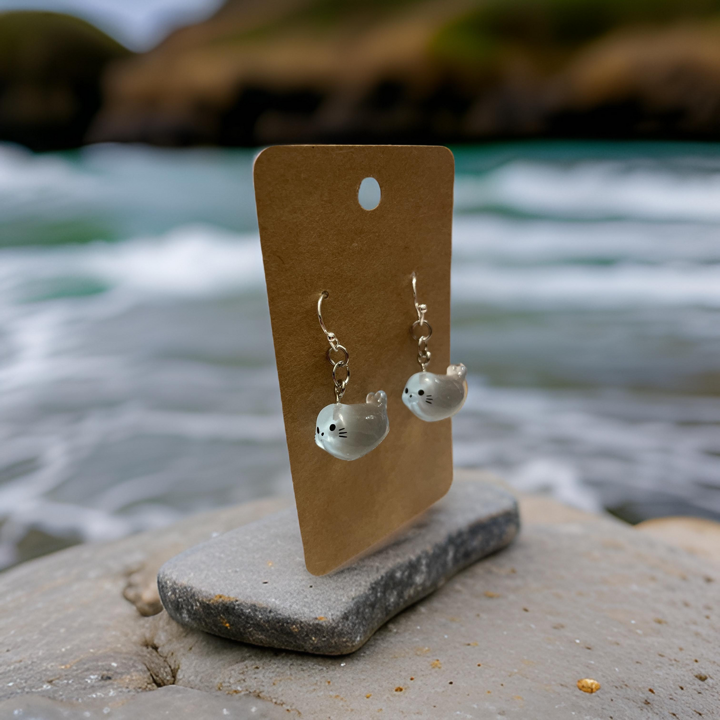 Baby Seal Earrings