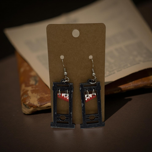 Off with their heads earrings