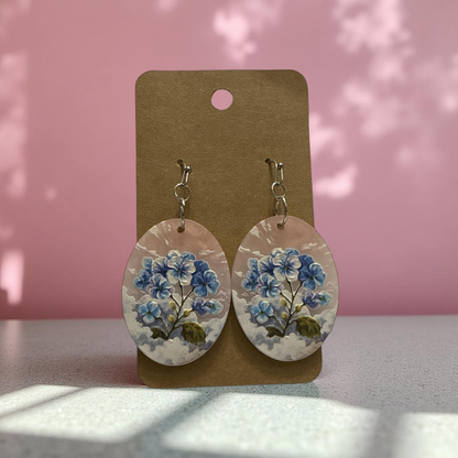 Painted Field Earrings