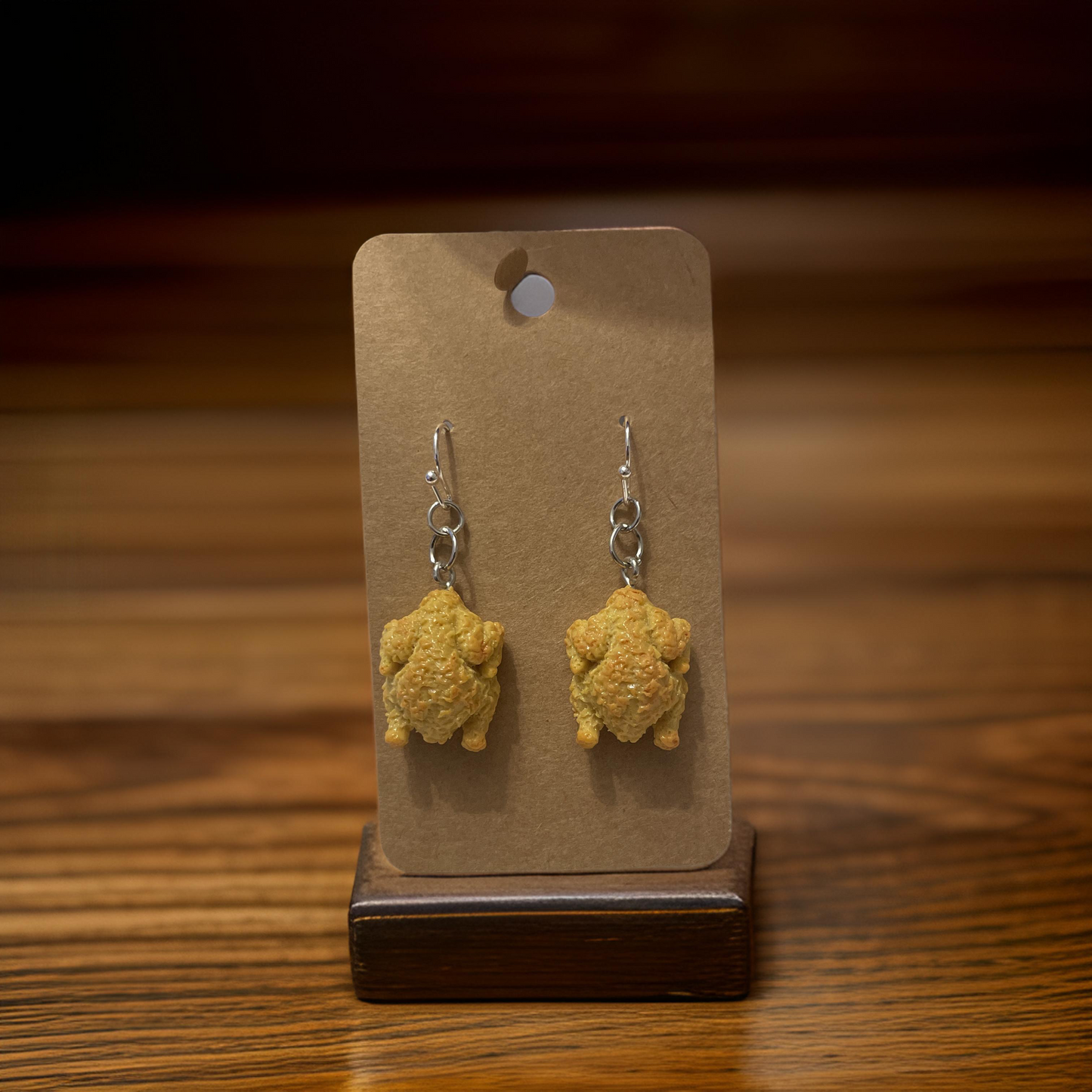 Chicken Dinner Earrings