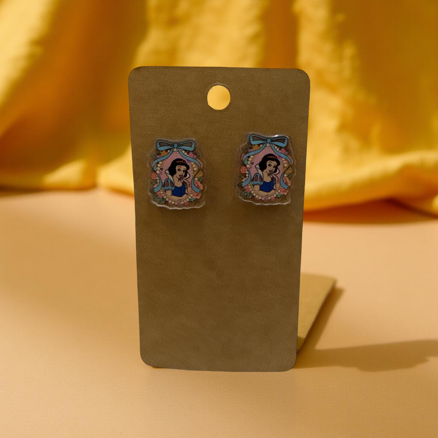 Character Bow Earrings