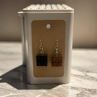 Lego Fun Block Earrings