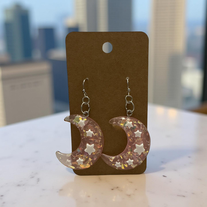 Starry Moon Earrings
