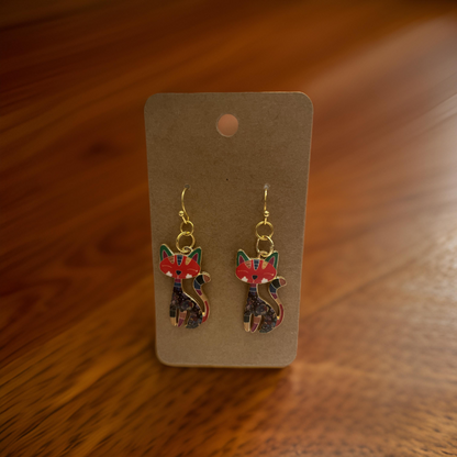 Elegant Kitty Earrings