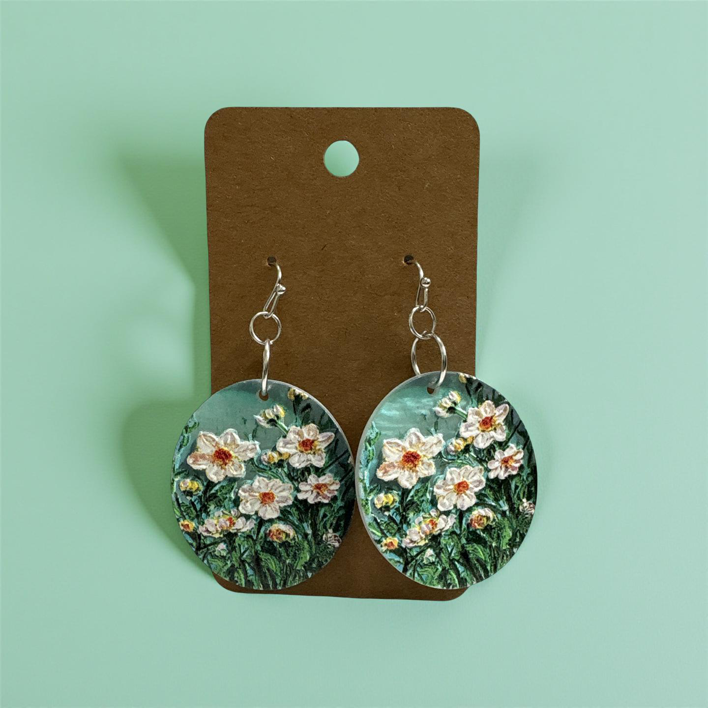 Moms Flower Garden Earrings