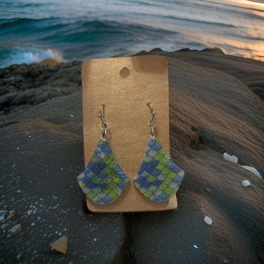 Beach Scene Earrings