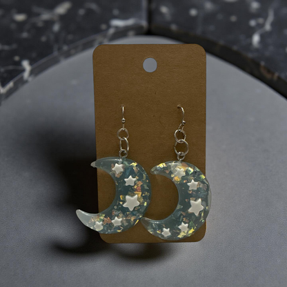 Starry Moon Earrings