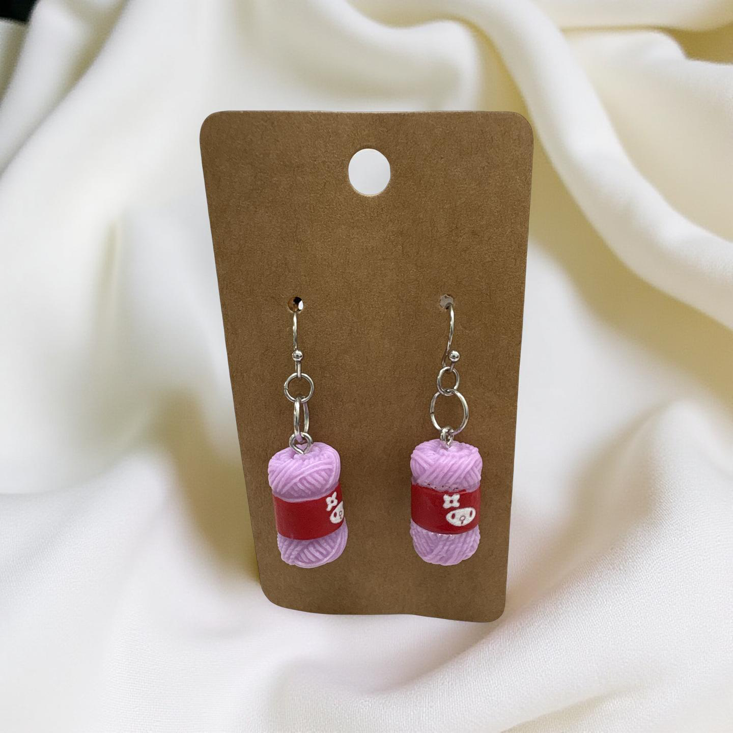 Yarned out earrings