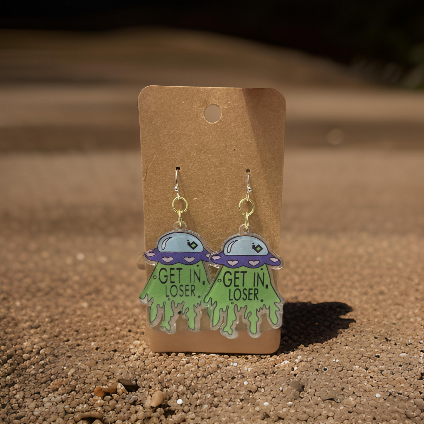 Beam Me Up Earrings