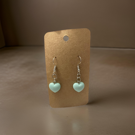 Tiny Heart Earrings