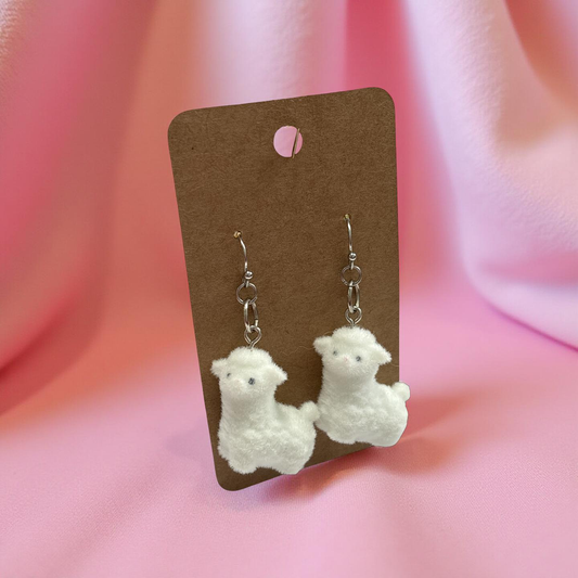 Fluffy Lamb Earrings
